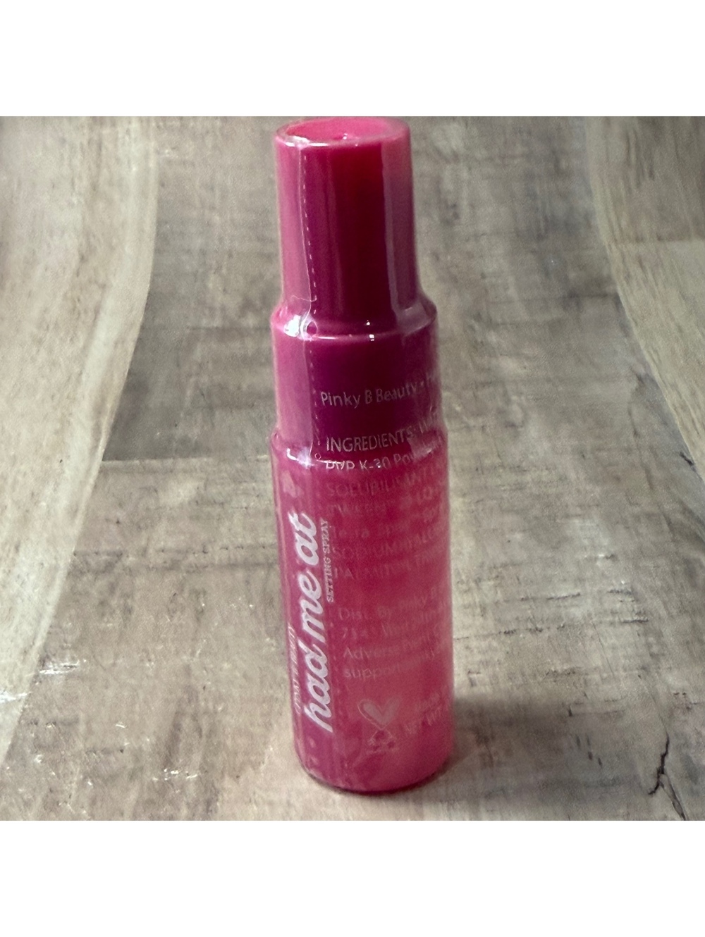 Pink B Beauty Had Me At Setting Spray Sample Mini 20ml 0.68 fl oz Sealed